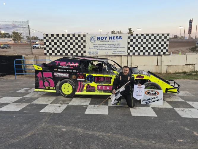 Matt Maki IV wins the race that has eluded him since he began racing